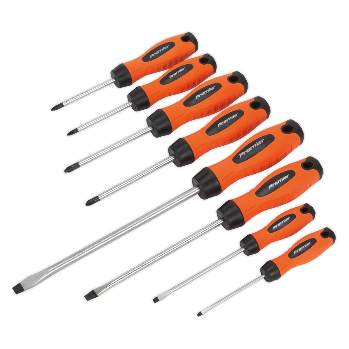 Screwdrivers and screwdriver sets